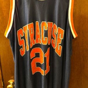 Vintage Syracuse Basketball Jersey #21